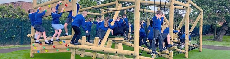 St Anne's Grizedale Forest Circuit Climbing Frame